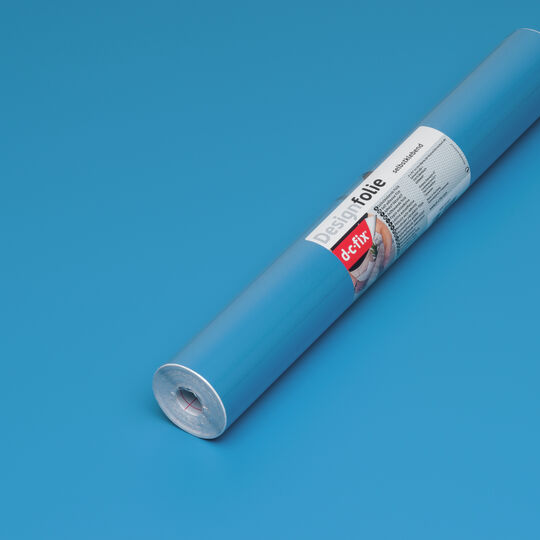 Klebefolie Uni seidenmatt airblue image number null